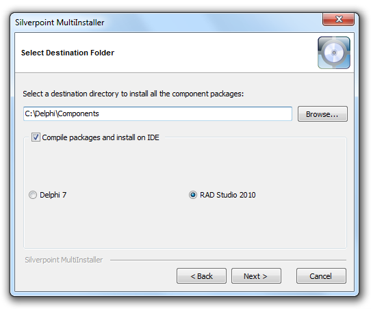 Delphi Install Dpk Package