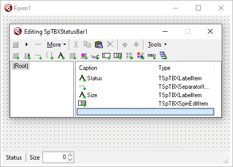 TSpTBXStatusBar
